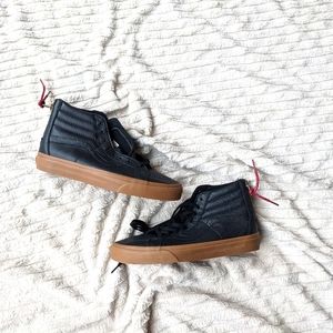 Vans Sk8-Hi Reissue Zip Hiking Black/Gum Size 9